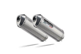 Honda VTR1000 Sp-1 2000-2001 Exhaust GPR Double Slip-on Satinox 