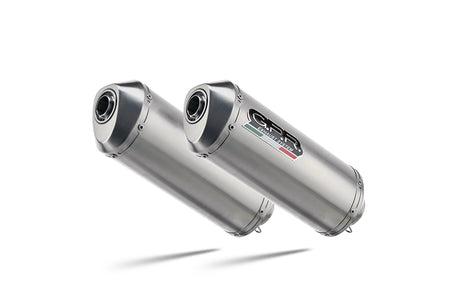 Honda Cbf 1000 2006-2009 Exhaust GPR Double Slip-on Satinox 