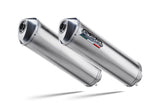 Yamaha Tdm 850 1991-01  Exhaust GPR Double Slip-on Satinox 