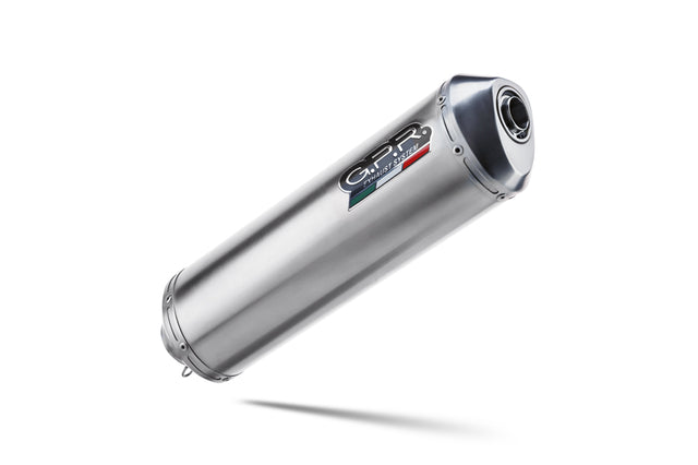 Moto Guzzi Griso 1200 8V 2007-2016 Exhaust GPR Slip-on Satinox 