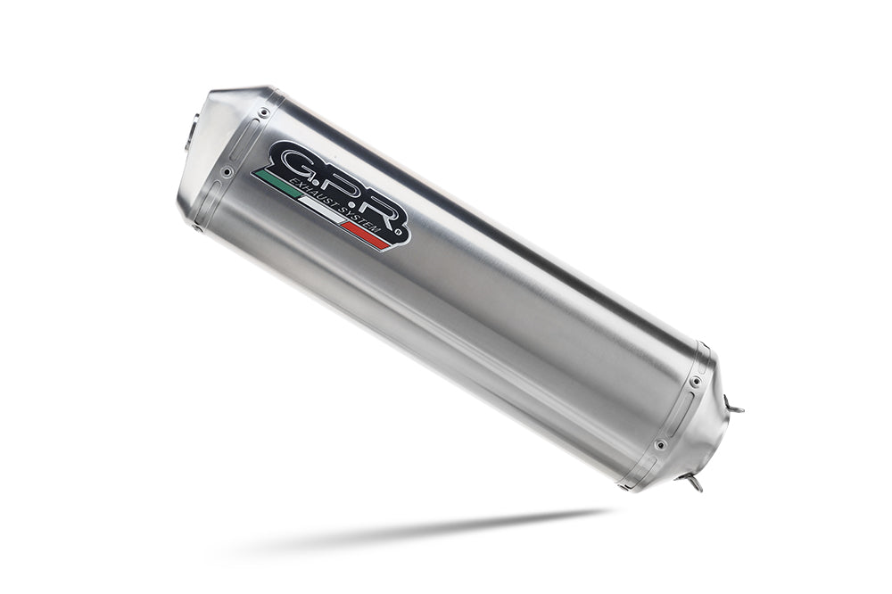 Kawasaki KLX650R 1993-1995 Exhaust GPR Slip-on Satinox