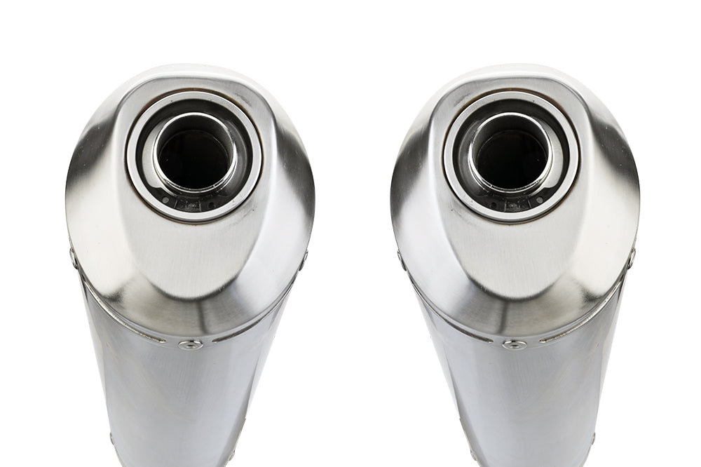 Yamaha Tdm 900 2002-2014 Exhaust GPR Double Slip-on Satinox