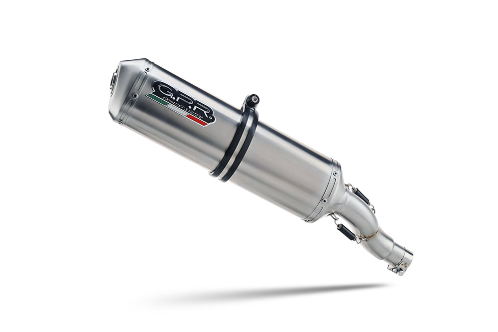 Kawasaki ZX9R - ZX900E 2000-2001 Exhaust GPR Slip-on Satinox 