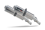 Honda Hornet 900 2002-2005  Exhaust GPR Double Slip-on Satinox 