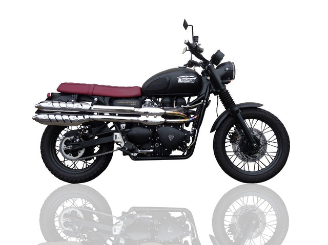 Triumph Scrambler 900 2006-2014 Exhaust GPR Double Slip-on Deeptone Inox - photo 1