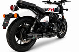 Royal Enfield Shotgun 650 2024-2025 Exhaust GPR Double Slip-on Ultracone Nero