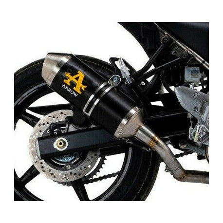 Escape Arrow Race-Tech 71846AON, aluminio oscuro, para Suzuki SV650 2016-2024 