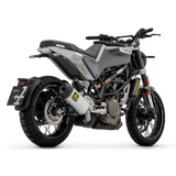 Escape de carrera Indy de aluminio homologado 72631ak Arrow Husqvarna Svartpilen 401 2020-2024 con tubo de conexión soldado