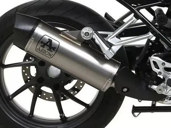 71925PK Arrow Maxi Race-Tech Slip-on Exhaust, Titanium for BMW R1250R/RS 19-20