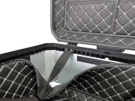 GPR Tech 26L Aluminum Universal Top Case, Black with Mounting Plate - photo 21
