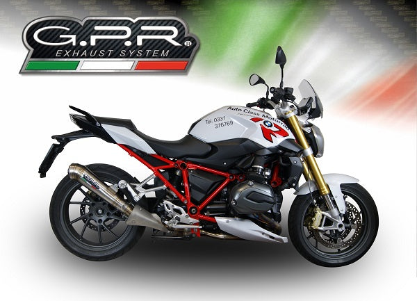 Bmw R1200R-Lc 2017-2019 Exhaust GPR Slip-on Powercone Evo