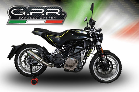 Husqvarna Svartpilen 401 2018-2019 Exhaust GPR Slip-on M3 Inox 