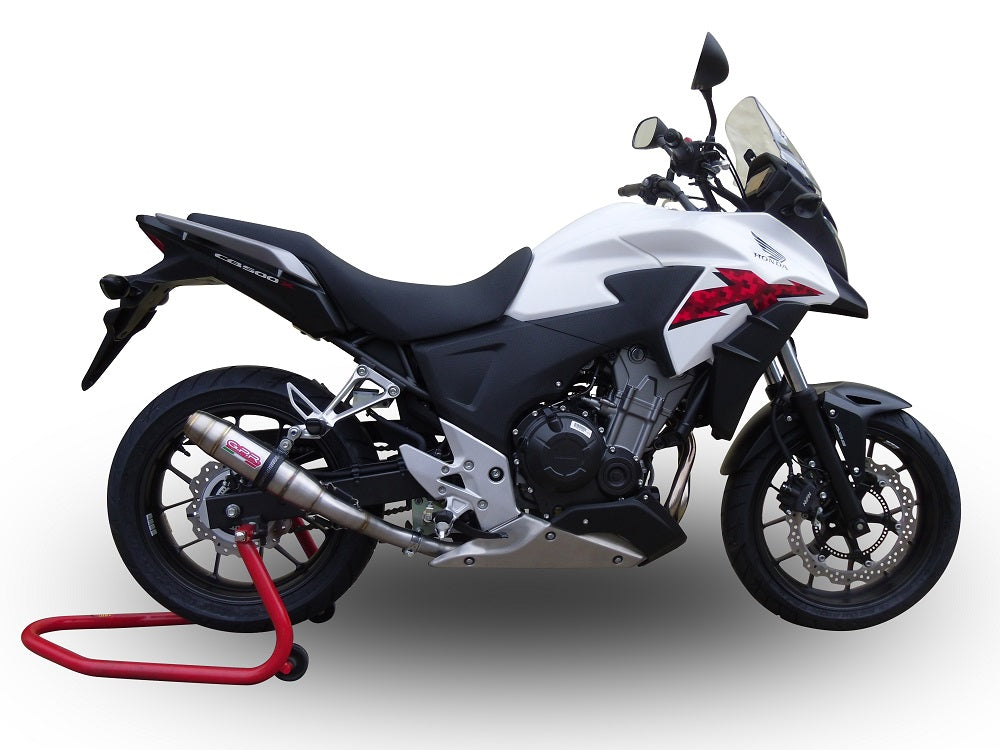 Honda CB400X 2013-2015 Exhaust GPR Slip-on Deeptone Inox