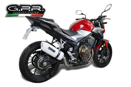 Honda CB500F 2016-2018 Exhaust GPR Slip-on Albus Evo4