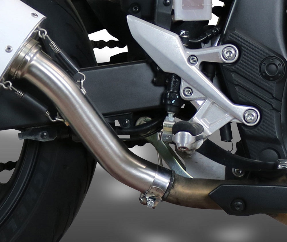 Honda NX500 2024-2025 Exhaust GPR Slip-on M3 Titanium Natural