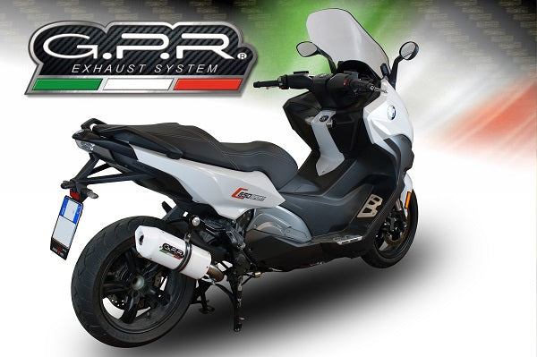 Bmw C650 Sport 2016-2020 Exhaust GPR Slip-on Albus Evo4