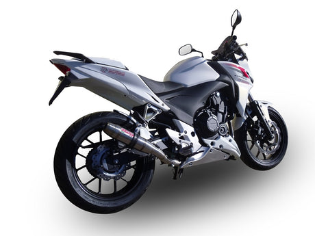 Honda CB500F 2013-2015 Exhaust GPR Slip-on Deeptone Inox