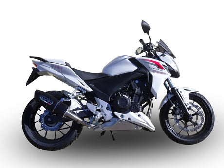 Honda CB400F 2013-2015 Exhaust GPR Slip-on Furore Nero