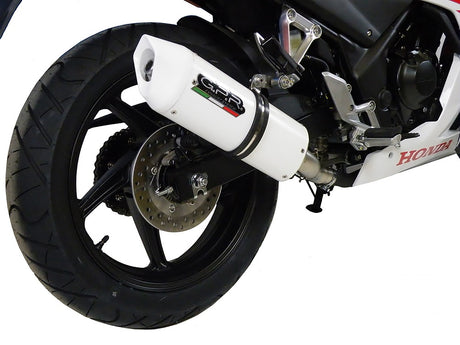 Honda CBR300R 2014-2016 Exhaust GPR Slip-on Albus Ceramic