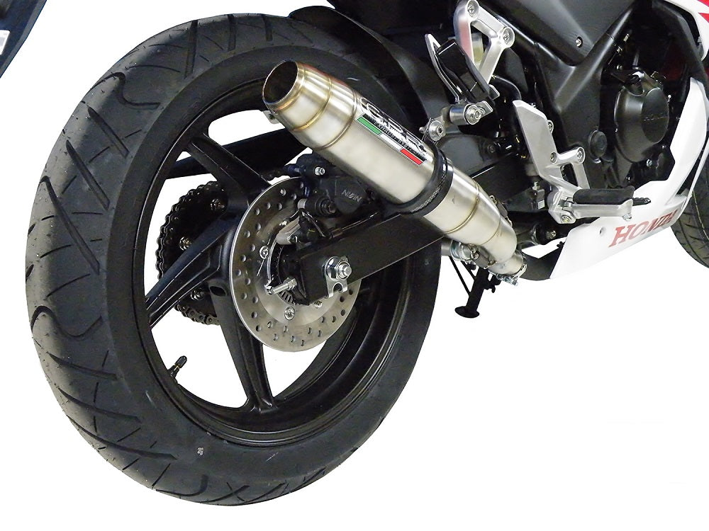 Honda CBR300R 2014-2016 Exhaust GPR Slip-on Deeptone Inox