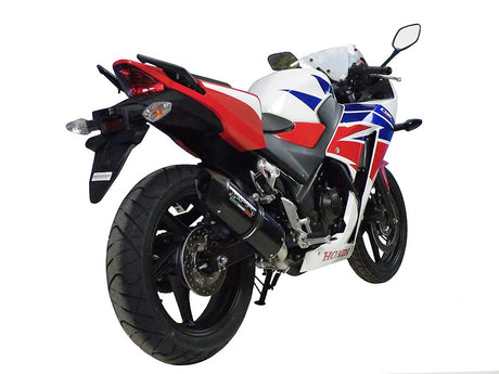 Honda CBR300R 2014-2016 Exhaust GPR Slip-on Furore Nero