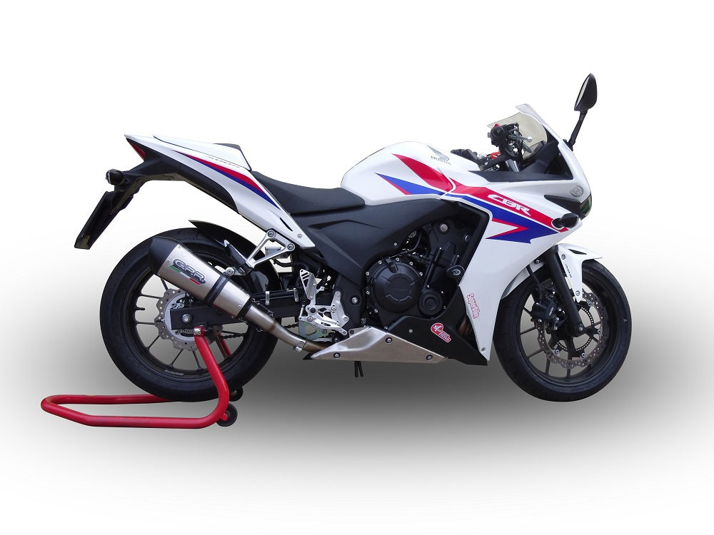 Honda CBR500R 2017-2018 Exhaust GPR Slip-on Grand Prix Evo Titanium
