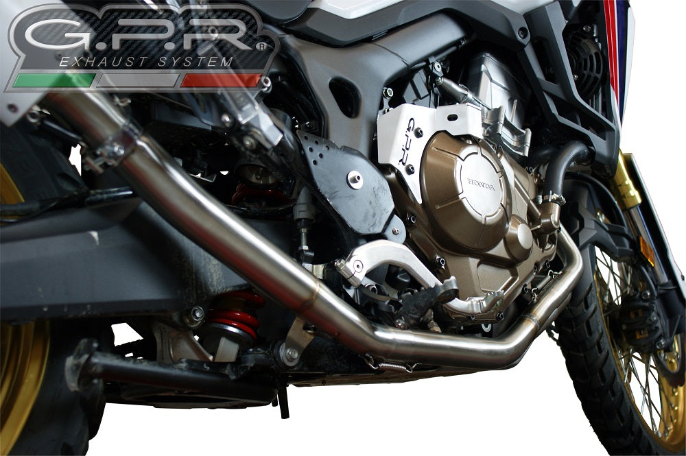 Honda CRF1000L Africa Twin 2018-2020 Exhaust GPR  Decat Pipe