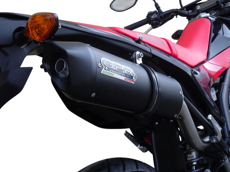 Honda CRF250M 2013-2016 Exhaust GPR Full System Furore Nero