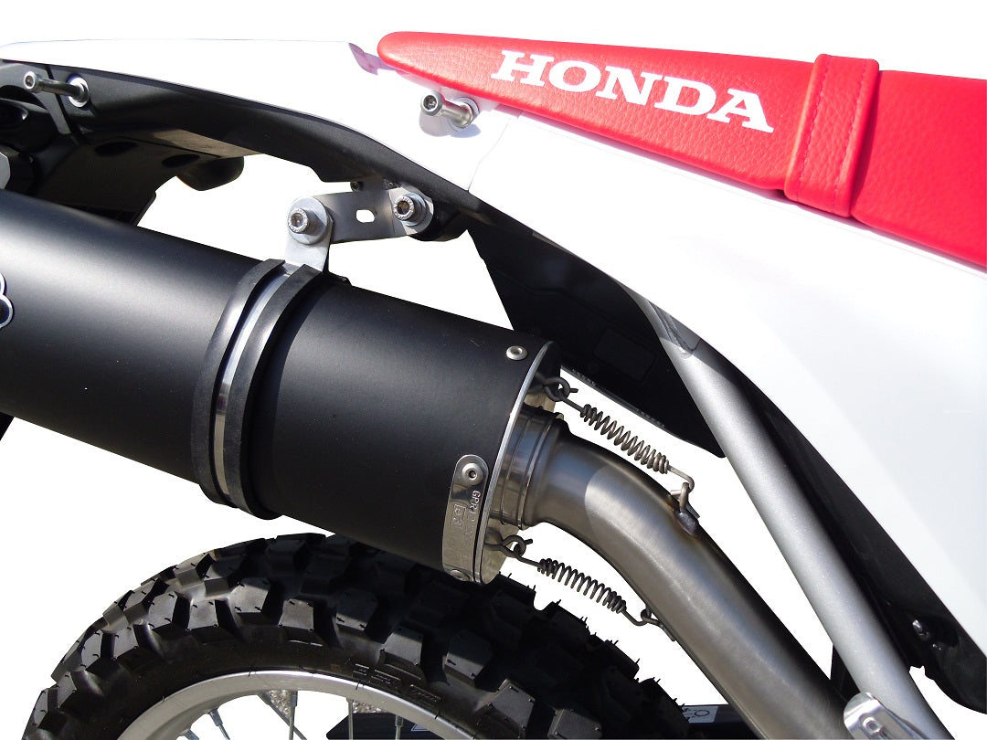 Honda CRF250M 2013-2016 Exhaust GPR Full System Furore Nero