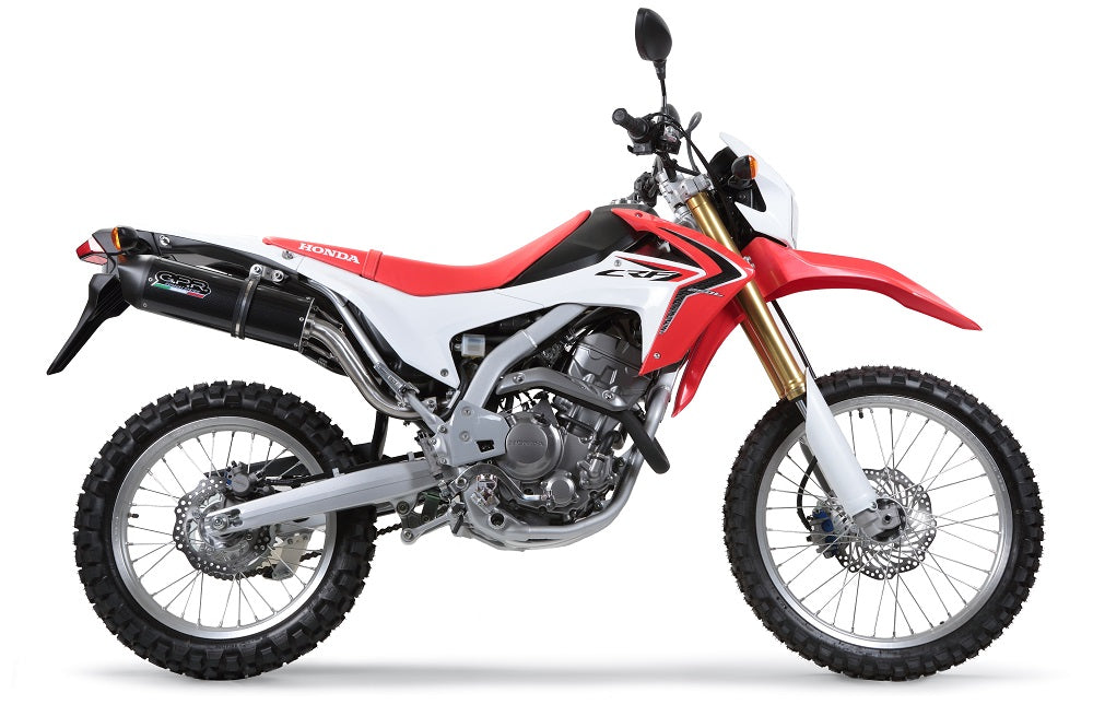 Honda CRF250L - Rally 2017-2020 Exhaust GPR Slip-on Furore Evo4 Nero