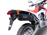 Honda CRF250L 2013-2016  Exhaust GPR Slip-on Furore Nero
