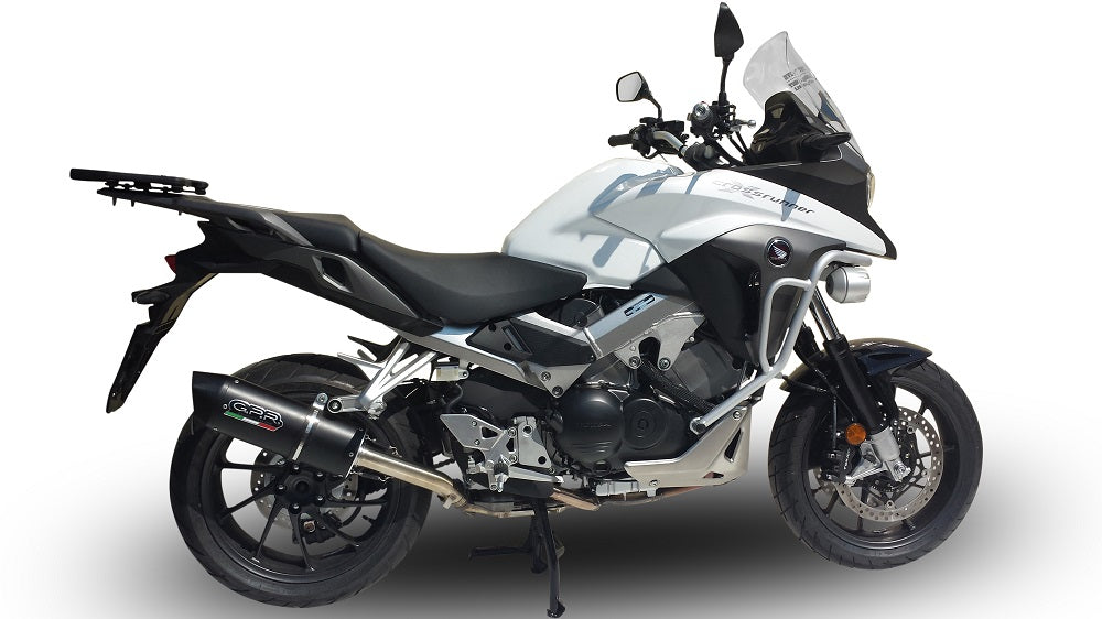 Honda Crossrunner 800 2017-2020 Exhaust GPR Slip-on Furore Evo4 Nero