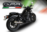Honda Cmx 300 Rebel 2017-2020 Exhaust GPR Slip-on Ultracone