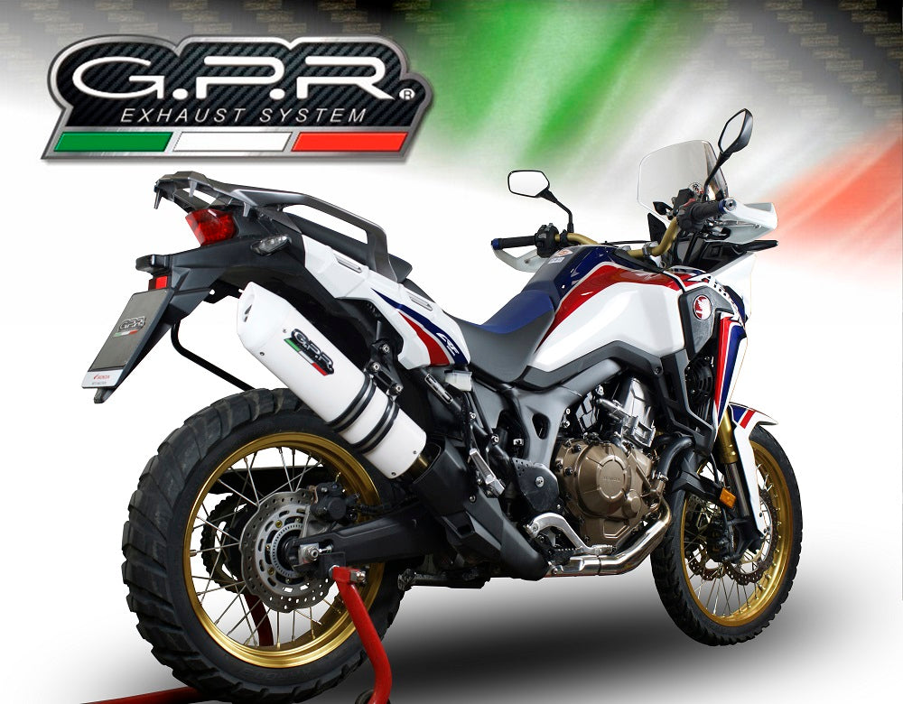 Honda CRF1000L Africa Twin 2018-2020 Exhaust GPR Slip-on Albus Evo4
