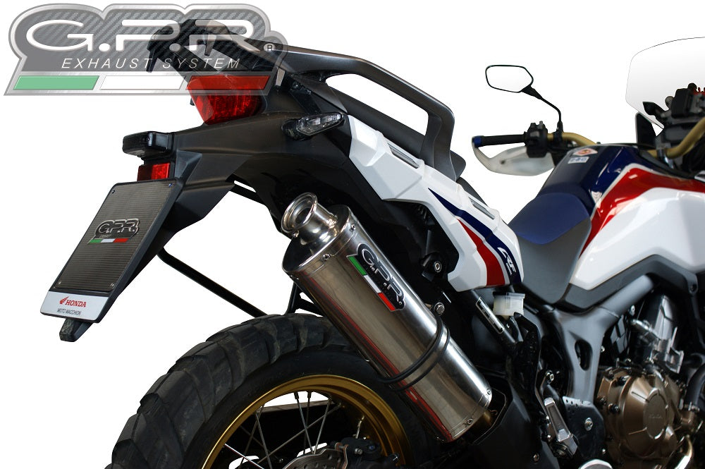 Honda CRF1000L Africa Twin 2015-2017  Exhaust GPR Slip-on Trioval