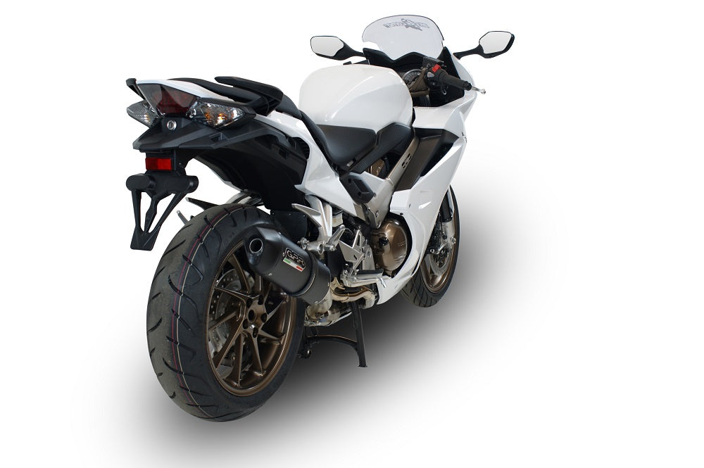 Honda VFR800F 2017-2020 Exhaust GPR Slip-on Furore Evo4 Nero