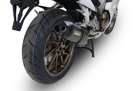 Honda VFR800F 2014-2016  Exhaust GPR Slip-on Furore Nero