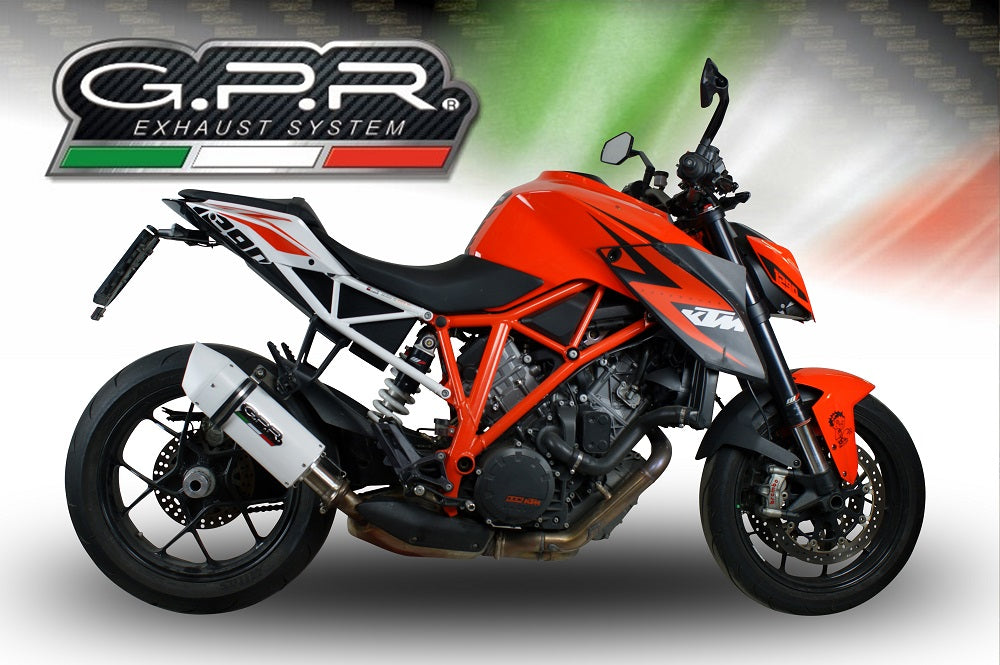 KTM 1290 Super Duke R 2017-2019 Exhaust GPR Slip-on Albus Evo4 - photo 7