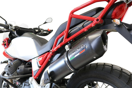 Moto Guzzi V85 TT 2019-2020 Exhaust GPR Slip-on Furore Evo4 Nero