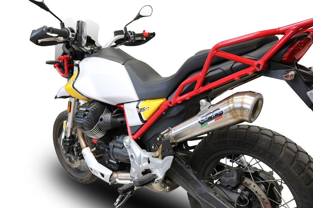 Moto Guzzi V85 TT 2019-2020 Exhaust GPR Slip-on Powercone Evo
