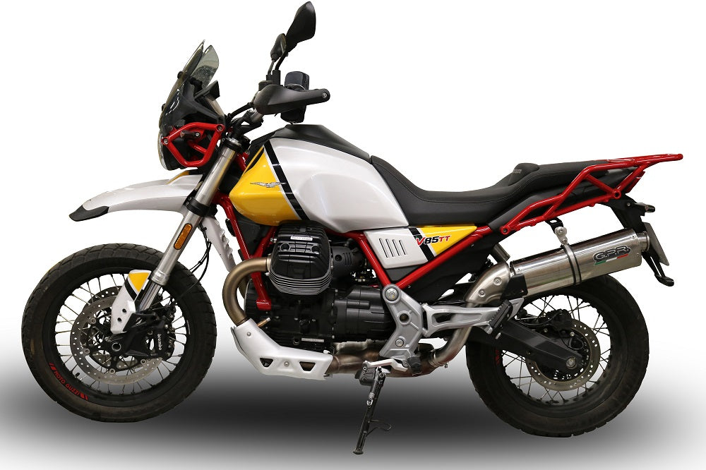 Moto Guzzi V85 TT 2019-2020 Exhaust GPR Slip-on Trioval