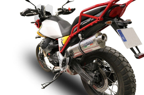 Moto Guzzi V85 TT 2019-2020 Exhaust GPR Slip-on Trioval