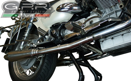 Moto Guzzi California 1100 2003-05 Exhaust GPR Double Slip-on Vintacone