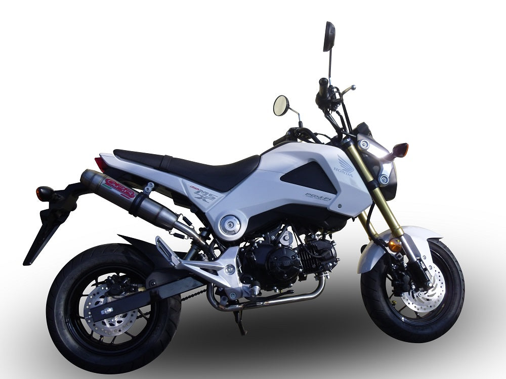 Honda Grom 125 2013-2015 Exhaust GPR Full System Deeptone Inox