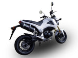 Honda Msx - Grom 125 2013-2017 Exhaust GPR Full System Furore Nero