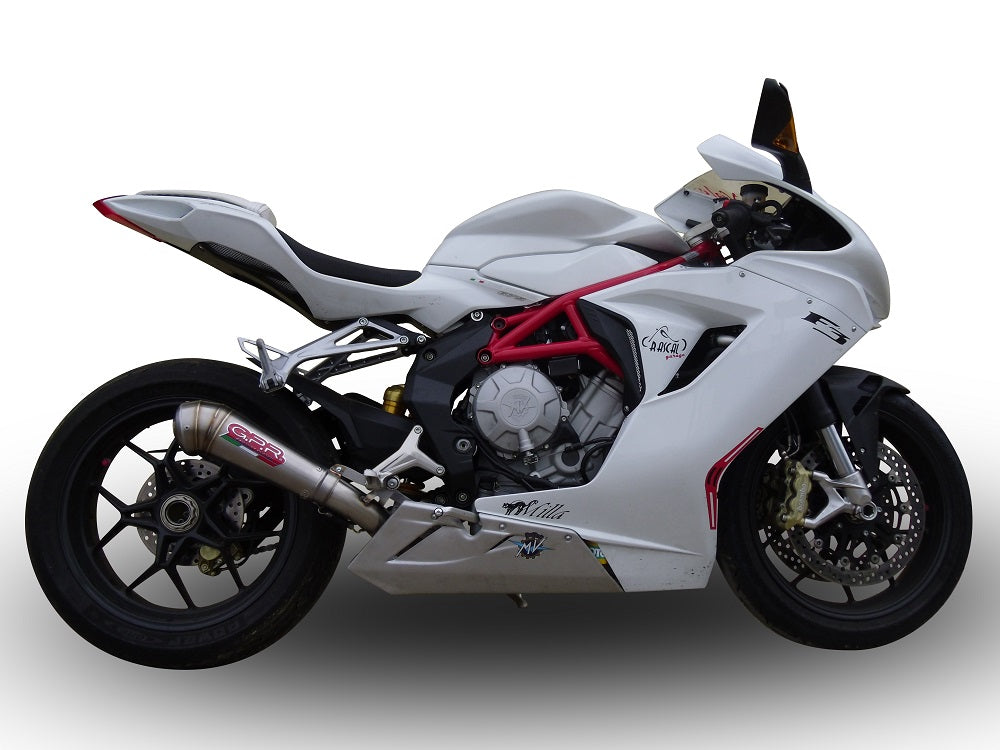 Mv Agusta F3 675 2017-2020  Exhaust GPR Slip-on Powercone Evo