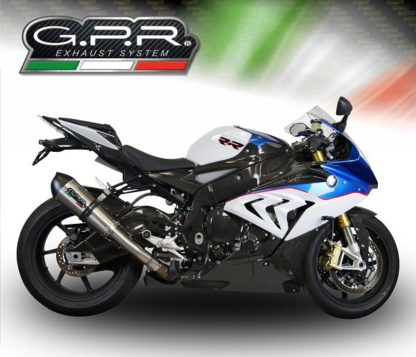 BMW S1000RR M1000R 2015-2016 Exhaust GPR Slip-on Grand Prix Evo Titanium