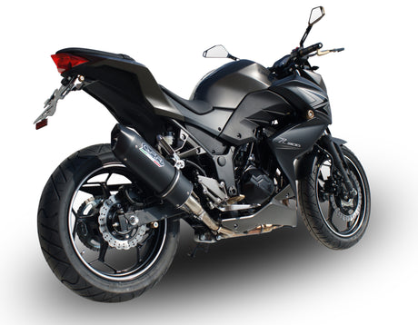 Kawasaki Z300 2014-2017 Exhaust GPR Slip-on Furore Nero - photo 7