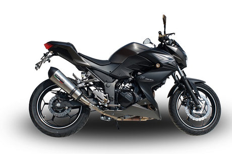Kawasaki Z300 2014-2017 Exhaust GPR Slip-on Grand Prix Evo Titanium - photo 4