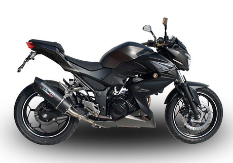 Kawasaki Z300 2014-2017  Exhaust GPR Slip-on Furore Nero